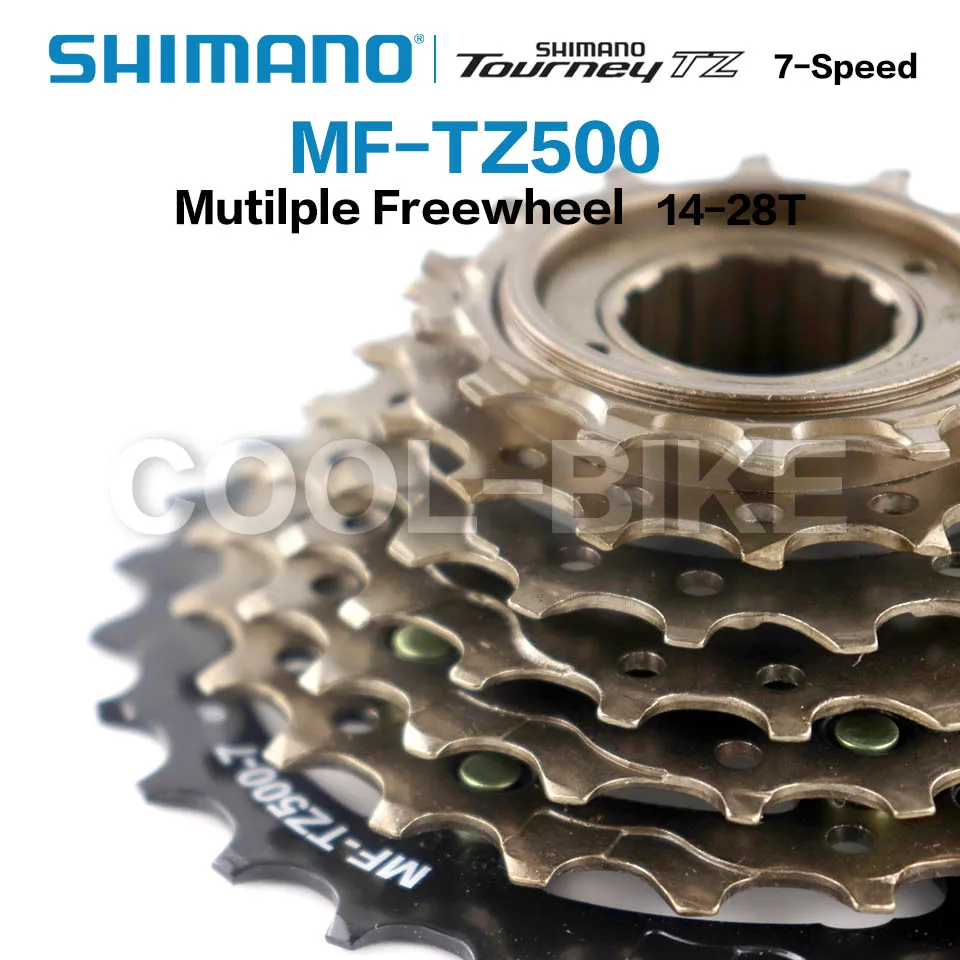SHIMANO MF TZ500 6 Speed 7 скоростей механизм трещотки для велосипеда 14 28 звездочки 6s