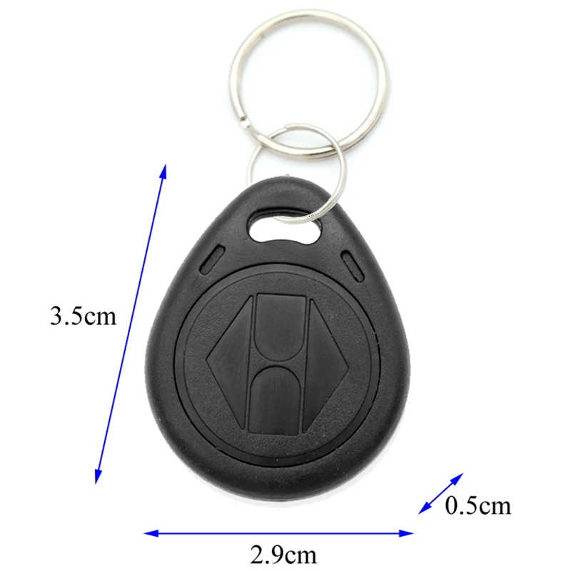 50 шт. T5577 Пустая Метка для ключей RFID Chip Ring карты метки Keytag 125 кГц копия