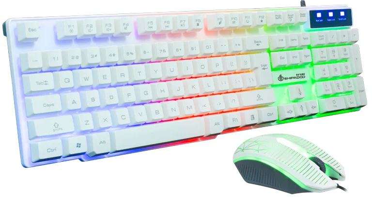 Набор для эргономичной клавиатуры и мыши USB Проводная игровая клавиатура мышь