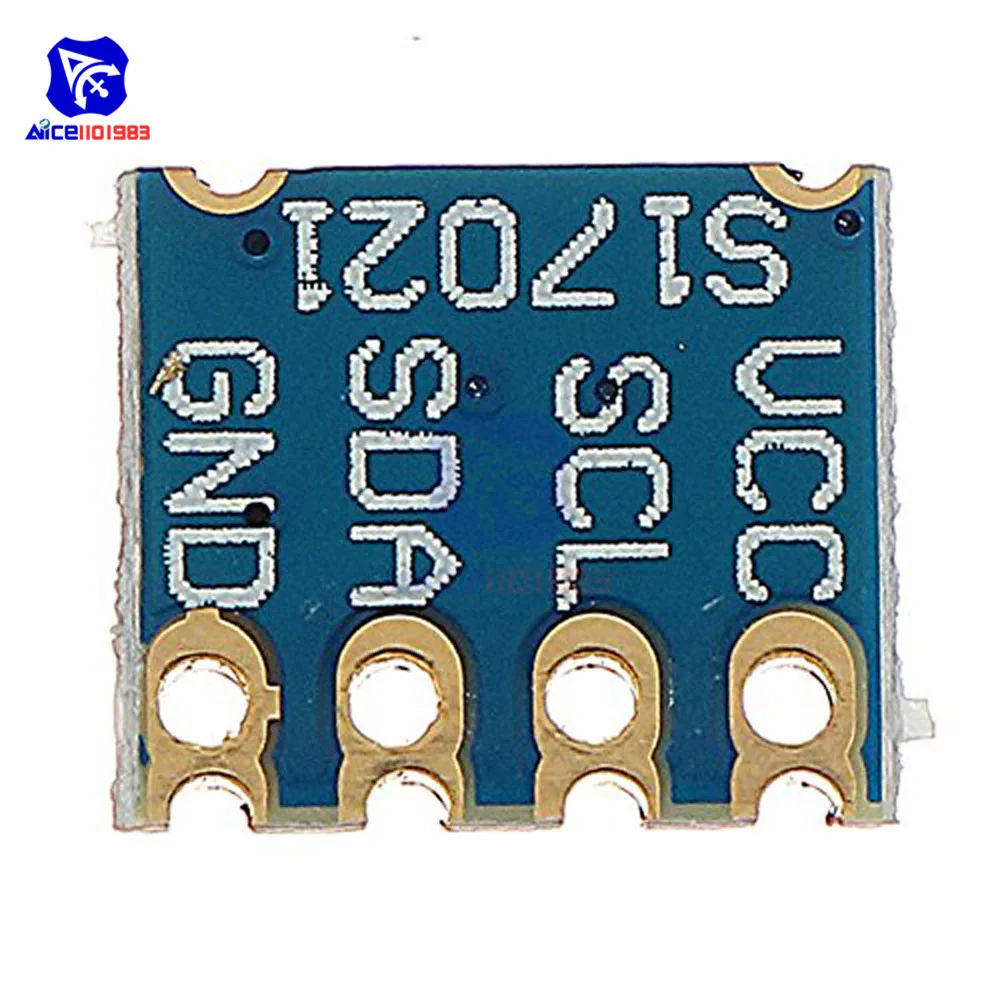 Diymore Si7021 модуль датчика температуры и влажности, интерфейс iec, коммутационная плата для Arduino