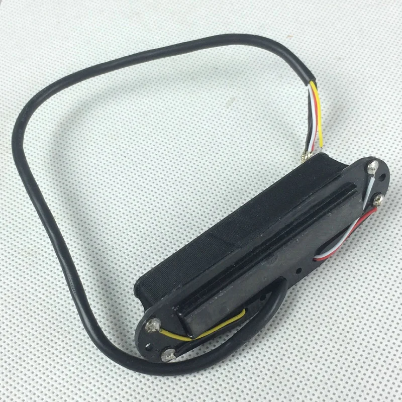 5 stück schwarz heiss dual rail humbucker gitarre neck pickup 4 draht elektrische gitarre neck pickup 4 drähte dual heißer schiene humb
