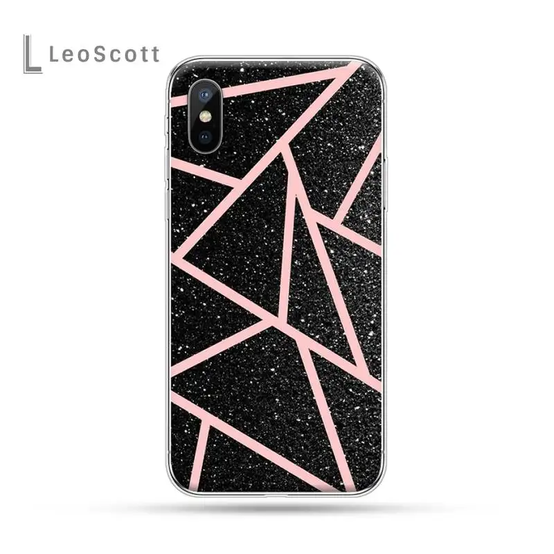 

PINK Marble Texture pattern Phone Case For iphone 12 5 5s 5c se 6 6s 7 8 plus x xs xr 11 pro max mini Mobile accessories shell