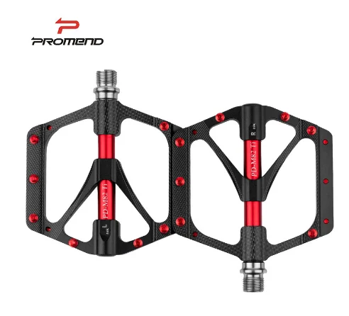 Ульсветильник легкие велосипедные педали 251 г Ti Axle из магниевого сплава с ЧПУ