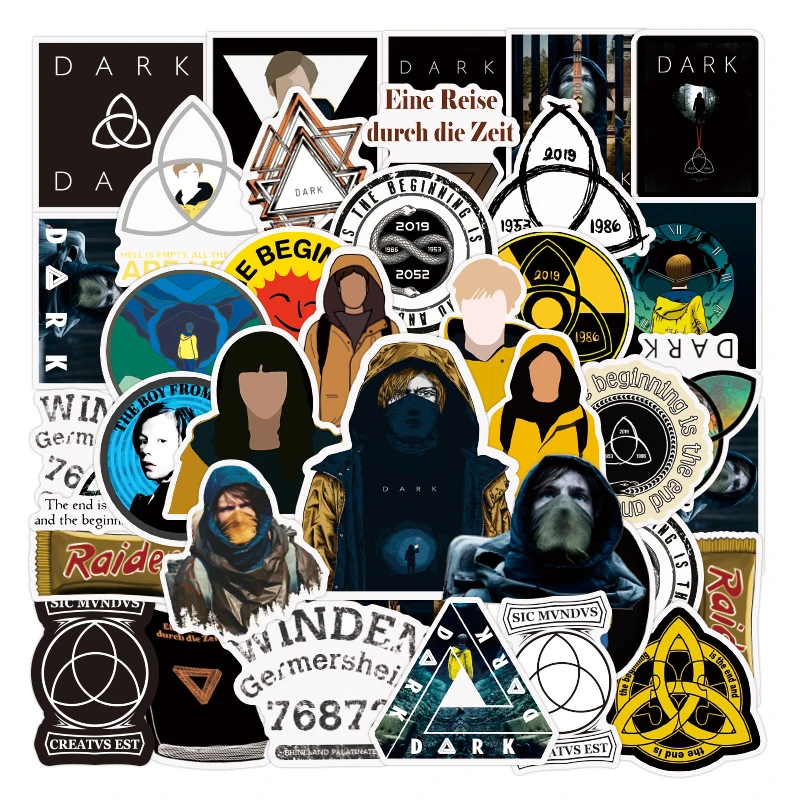 

50 шт. наклейки для ТВ-шоу Dark Seasond s Pack DIY мотоциклетный шлем наклейка для ноутбука СКЕЙТБОРД гитара водостойкая наклейка