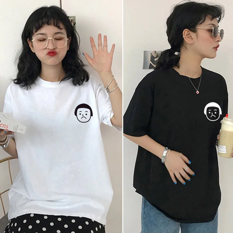 Женская футболка в стиле хип хоп с рисунком гриба летняя коротким рукавом и