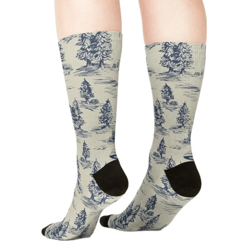 

2021 Women's socks kawaii bayeux tapestry Printed Socks Woman harajuku Happy Funny Novelty cute girl gift Socks for women