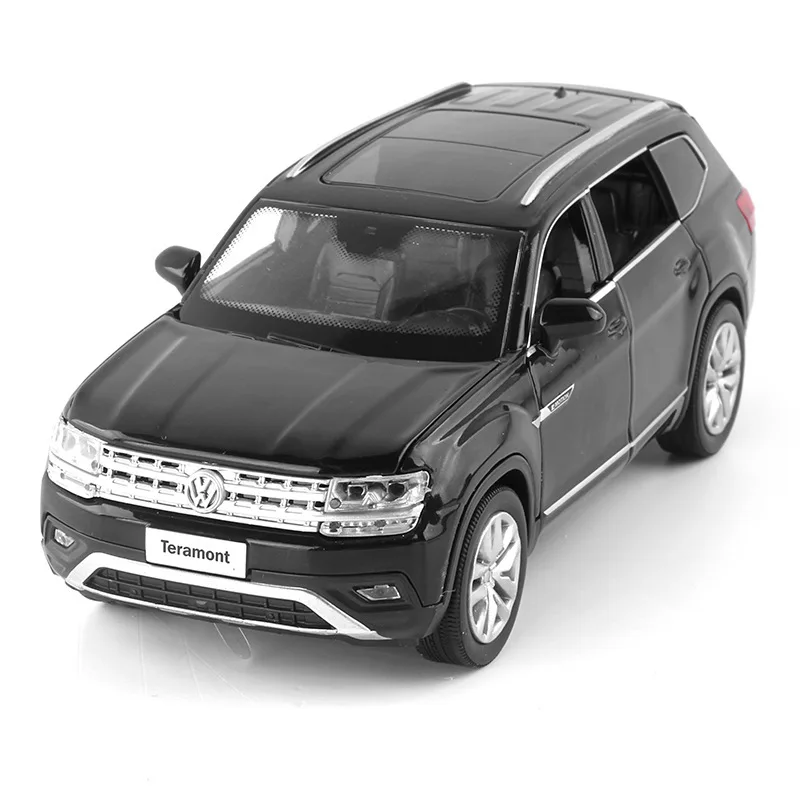 1:32 модель автомобиля Volkswagen Teramont с высокой имитацией шесть моделей открытой