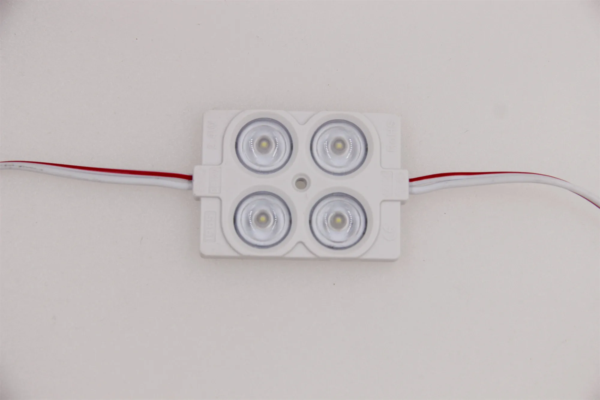 160 Deg 2 4 W UL светодиодный впрыск ПВХ ABS Модуль DC12V белый 2835 водонепроницаемый свет