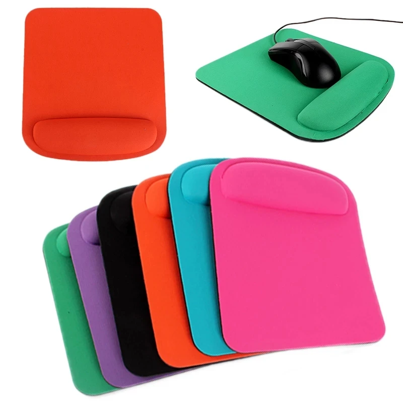 

Wrist Mouse Pad Environmental Protection Material Soft Game Pads Wristband Square EVA PU