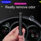 Автомобильный освежитель воздуха Soodacho, ароматизатор для парфюма, парфюмерных изделий, аксессуар для салона автомобиля