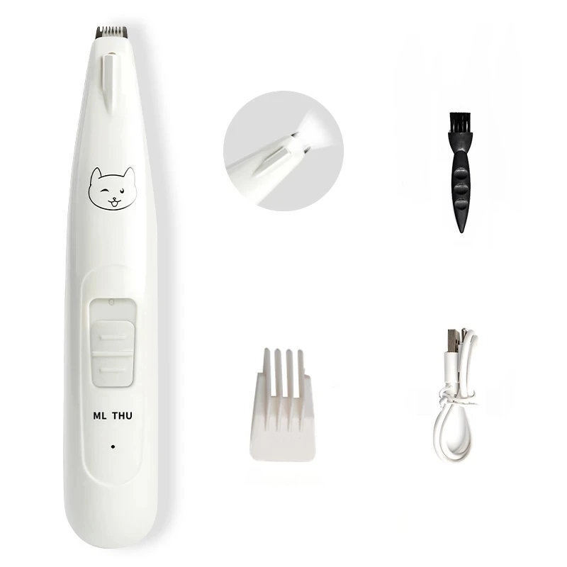 

Pet Repairer Professional Low-noise Pet Foot Hair Trimmer Dog Growing Clipper USB Rechargeable Butt Ear Eyes Hair Cutter Remove