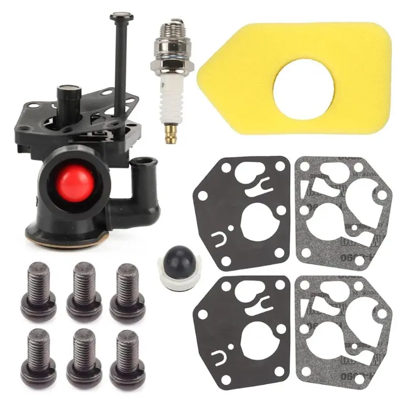 

795477 Carburetor + 698369 Air Filter + 795083 495770 Gasket + Primer Bulb 203F