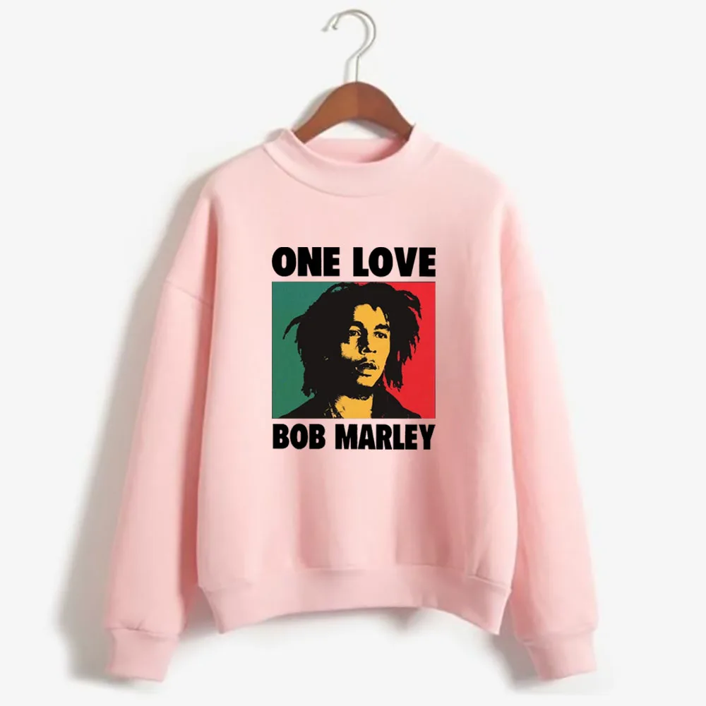 2021 Hip Hop Streetwear Harajuku Sweater Style Bob Marley Sweater Autumn Cotton Pullover