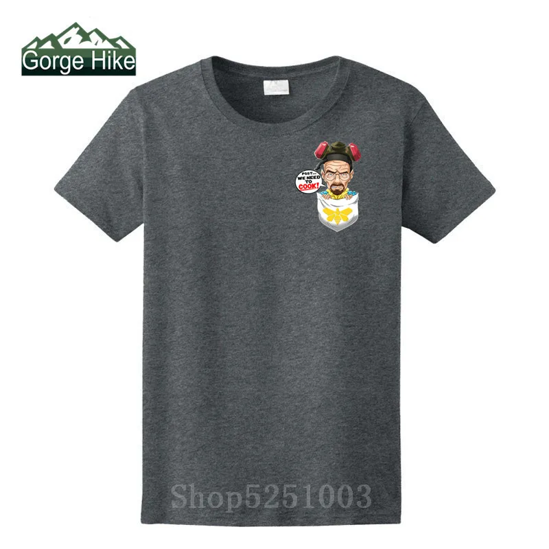 Футболка Heisenberg мужская с надписью во все тяжкие стильная тенниска из 99.1% хлопка