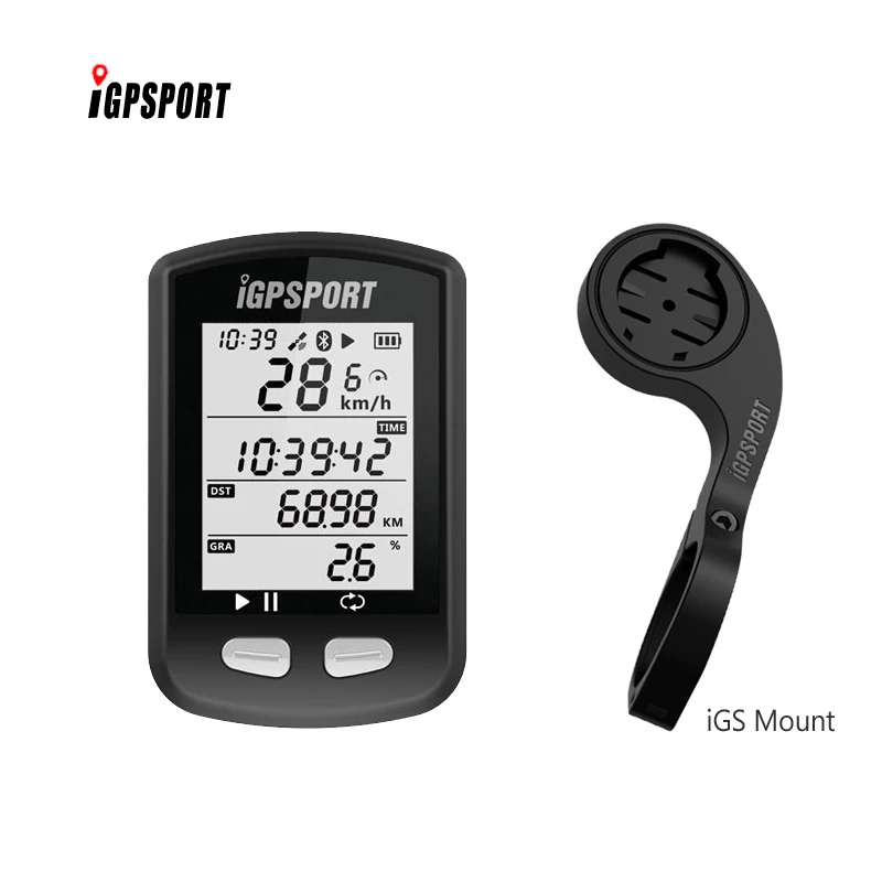 iGS10 I gps порт с поддержкой gps Велосипедный компьютер Спидометр iGS20E IGS50E iGS618 i gps порт новая модель 130 gps Дорожный/MTB компьютер - Цвет: iGS10