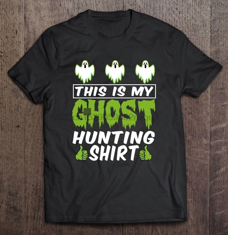 Мужская забавная футболка модная это мой призрак для охоты на Хэллоуин женская