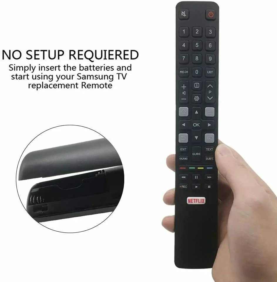 new replacement remote control rc802n for remote tcl thomson 4k uhd lcd led smart tv 55ep660 60ep660 65dc760 u49p6046 u49s7096 free global shipping