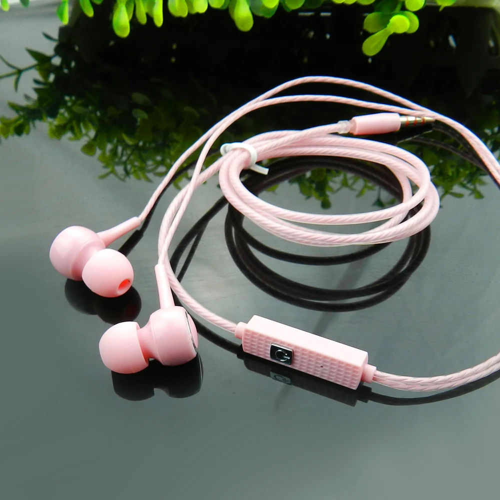 In ear Wired Earphone Earphones Headset Smartphone With Mic for Android iPh handphone | Электроника