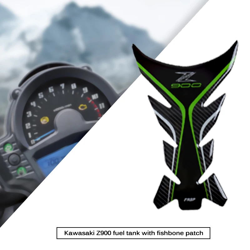 ALLOMN 1 шт. Популярная Наклейка на топливный бак мотоцикла наклейки защитные