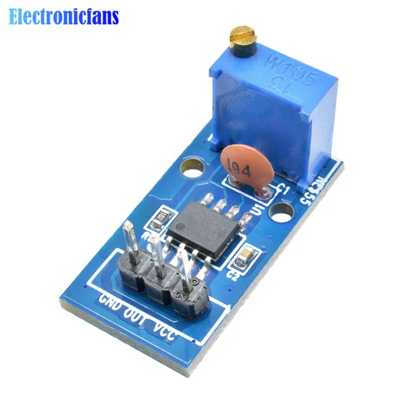 Регулируемый Частотный импульсный генератор NE555 для Arduino 5V 12V 29*12mm|pulse generator|module for