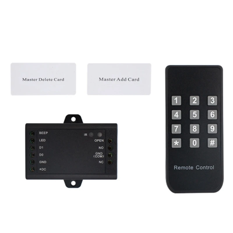 

Mini единый контроль доступа к двери Board Wiegand 26-37 Bits выход 1000 пользовательских данных могут быть переданы