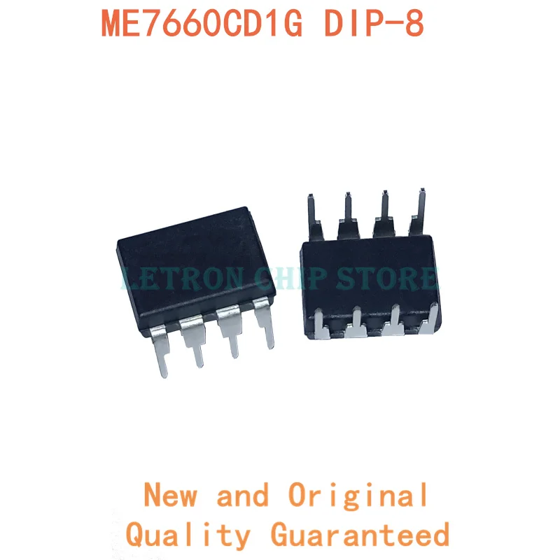 

Новый и оригинальный чипсет IC ME7660CD1G DIP8 ME7660C DIP-8 7660C DIP, 10 шт.