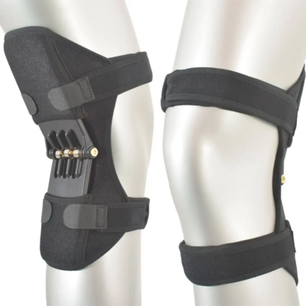 

Knee Joint Support Pads Knee Protection Booster Powerful Spring Rebound Knee Leg Protector Sport Power Lift Equipment