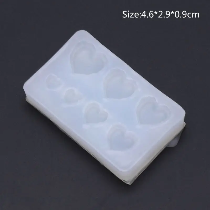 Силиконовая форма DIY кристалл для ногтей эпоксидная смола милый медведь ремесло