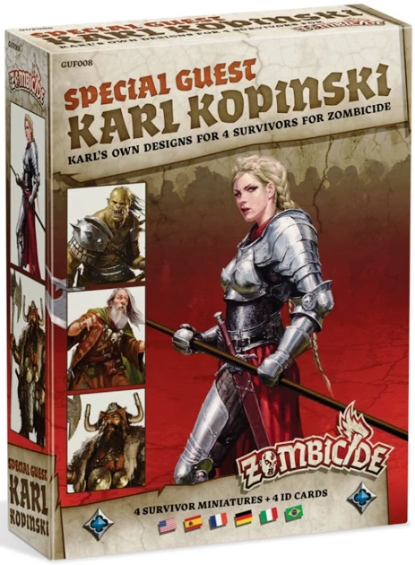 Zombicide: Black Plague Special Guest Artist Box Karl Kopinski|Настольные игры| |