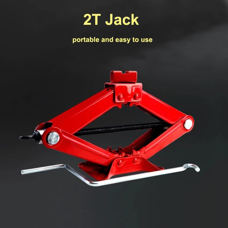Автоподъёмный домкрат 2 т механический разъем автомобильный подъемник