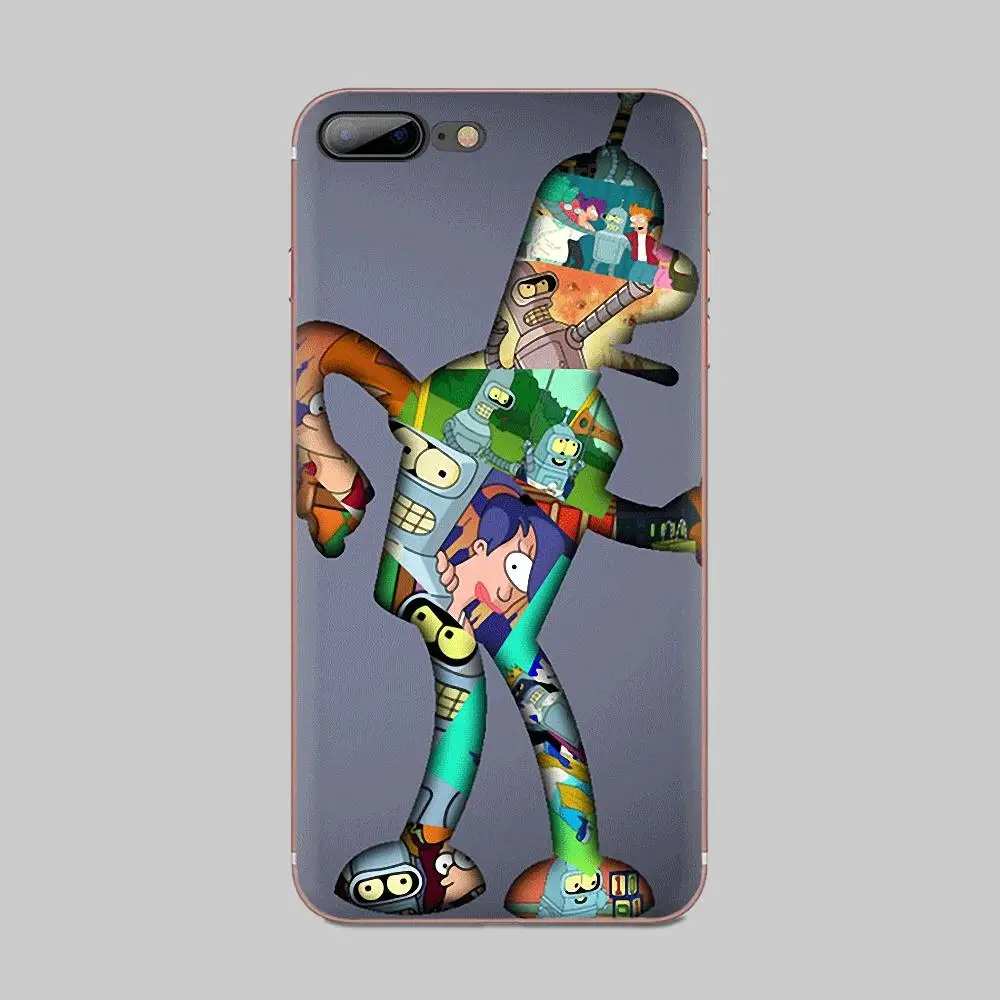 Бендер для Xiaomi Mi3 Mi4 Mi4C Mi4i Mi5 Mi 5S 5X 6 6X 8 SE Pro Lite A1 Max Mix 2 Note 3 4 мягкий модный сотовый