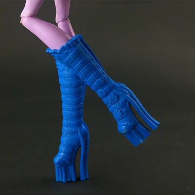 Новинка года; модные высокие сапоги; обувь для куклы «Monster High»; милые кукольные аксессуары; доступно в 15 стилях - Цвет: D08