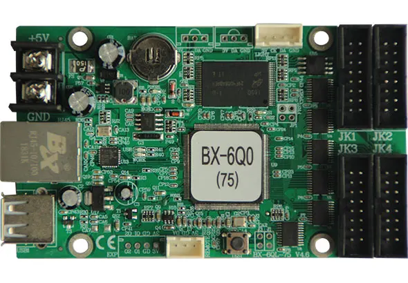 Onbon BX-6Q0 асинхронная Перемычка полноцветный контроллер поддержка обновления