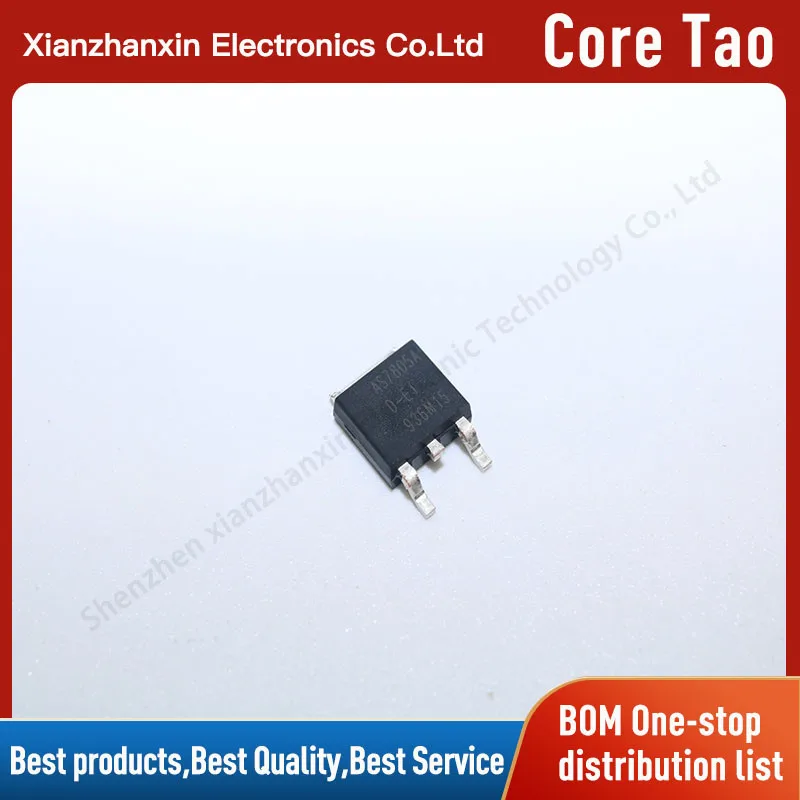 5 ~ 20 шт./партия Φ AS7805A TO-252-3 1A 5V чип регулятора напряжения 5 ~ 20 шт./партия Φ AS7805A TO-252-3 1A 5V чип регулятора напряжения