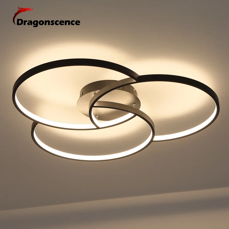 Новый светодиодный светильник для гостиной спальни с регулируемой яркостью