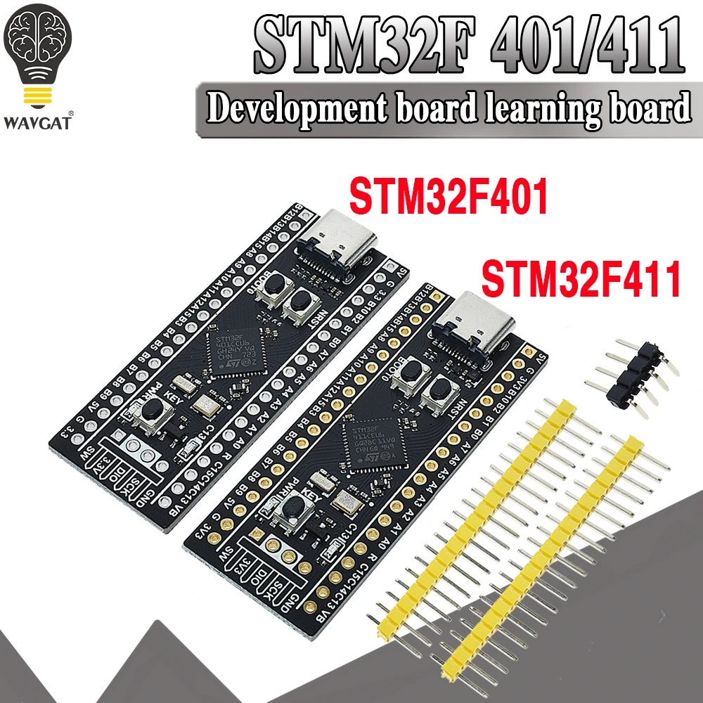 Оригинальная макетная плата STM32F401 256 Кб ROM V1.2 STM32F401CCU6 STM32F411CEU6 STM32F4 обучающая