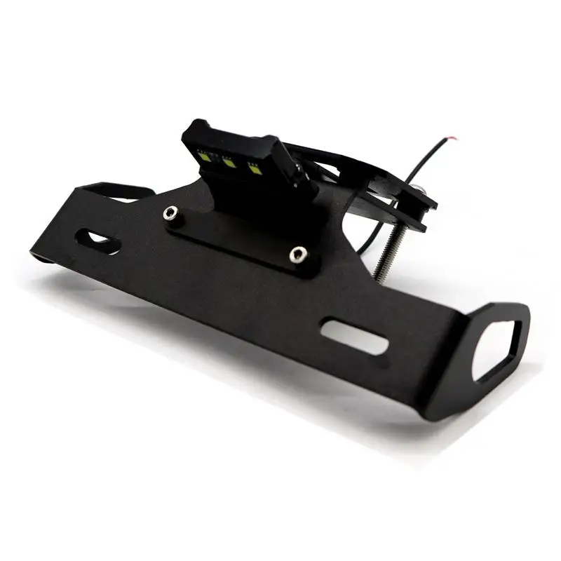 Мотоцикл складной держатель номерного знака лицензионный кронштейн ХВОСТ Tidy