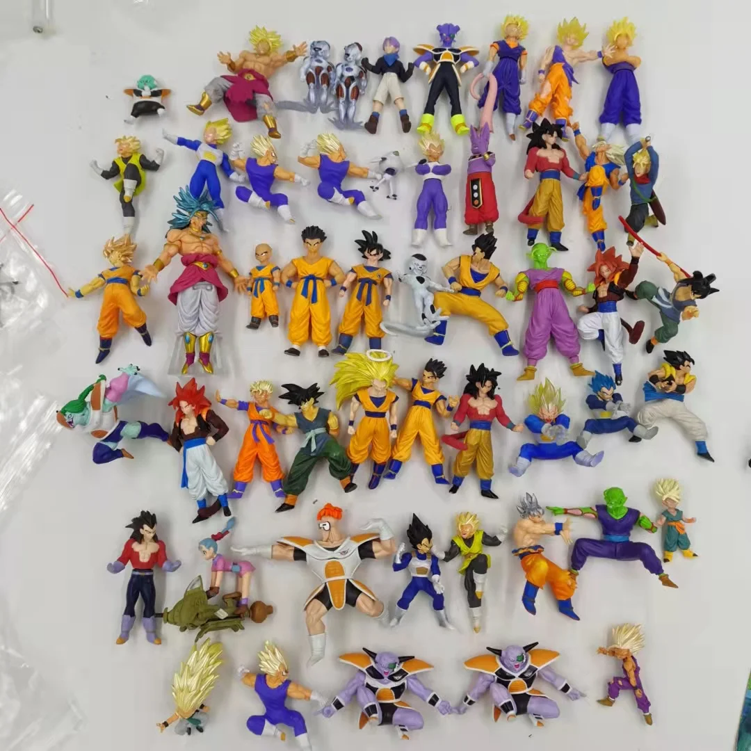 

Bandai Dragon Ball HG DG Super Gacha Son Goku Vegetajv Torankusu Frieza Rare Out-of-print Model Decoration Toy Without Base