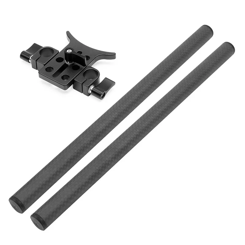 Комплект для фотоаппарата HDRIG 5D3 5D2 SLR, труба 15 мм, кронштейн для телеобъектива, рельсовая опорная рамка для фотостудии