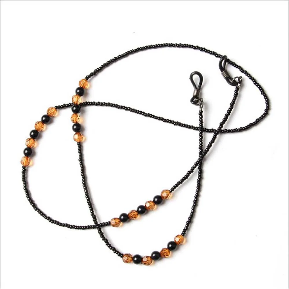 

Retro Eyewears Cord Holder neck strap Rope Fashion Chic Womens Eyeglass Chains Sunglasses Reading Beaded Resin Glasses Chain