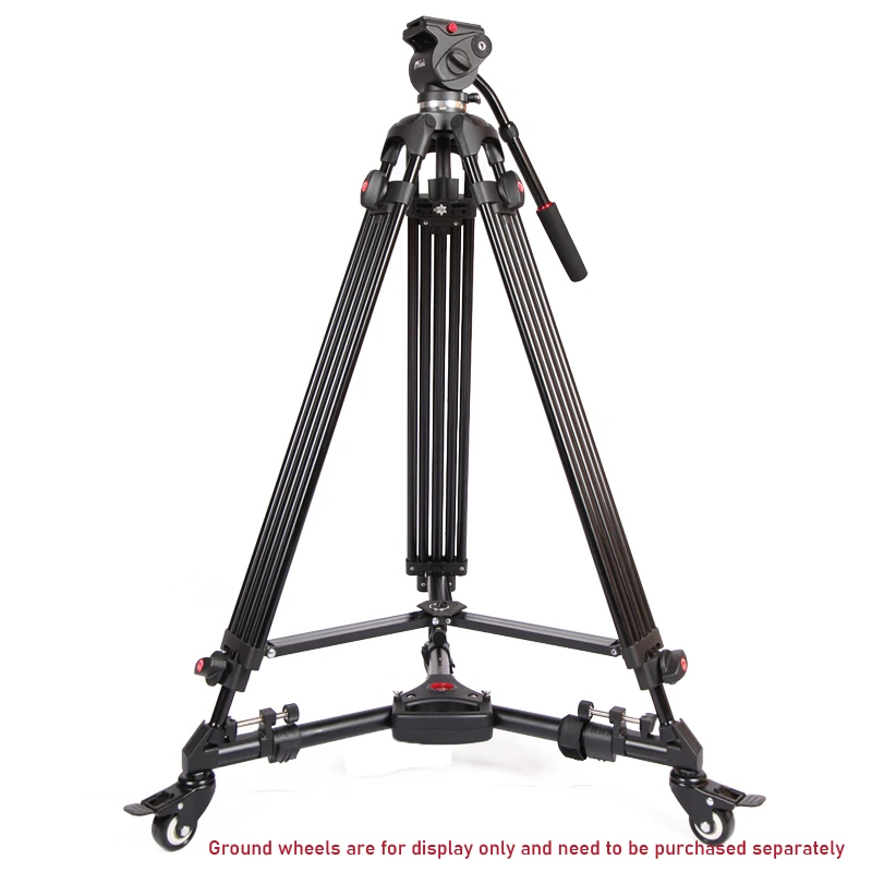Трипод Jieyang трансляции профессиональных зеркальных камер совместим с Manfrotto гидравлический JY0606 1,8 m