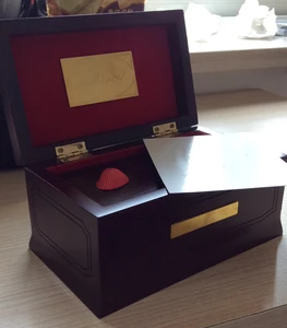 Оригинальная деревянная Музыкальная шкатулка 18 мелодий Edition Lilium Elfen, шкатулка из массива бука, музыкальная шкатулка Lilium для любимой девушки, рождественский подарок