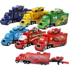 Машинки из мультфильма Disney Pixar Тачки 2 3, игрушки Маккуин, Джексон шторм, Мак, дядюшка, 1:55 литые модели машинок, игрушки для детей, рождественский подарок, 2 шт.