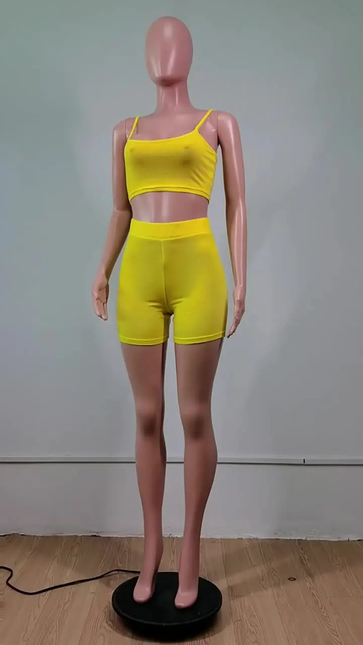 

2022 women suit summer t-shirt suit two piece set outfits sports tracksuit crop top sets biker shorts set
