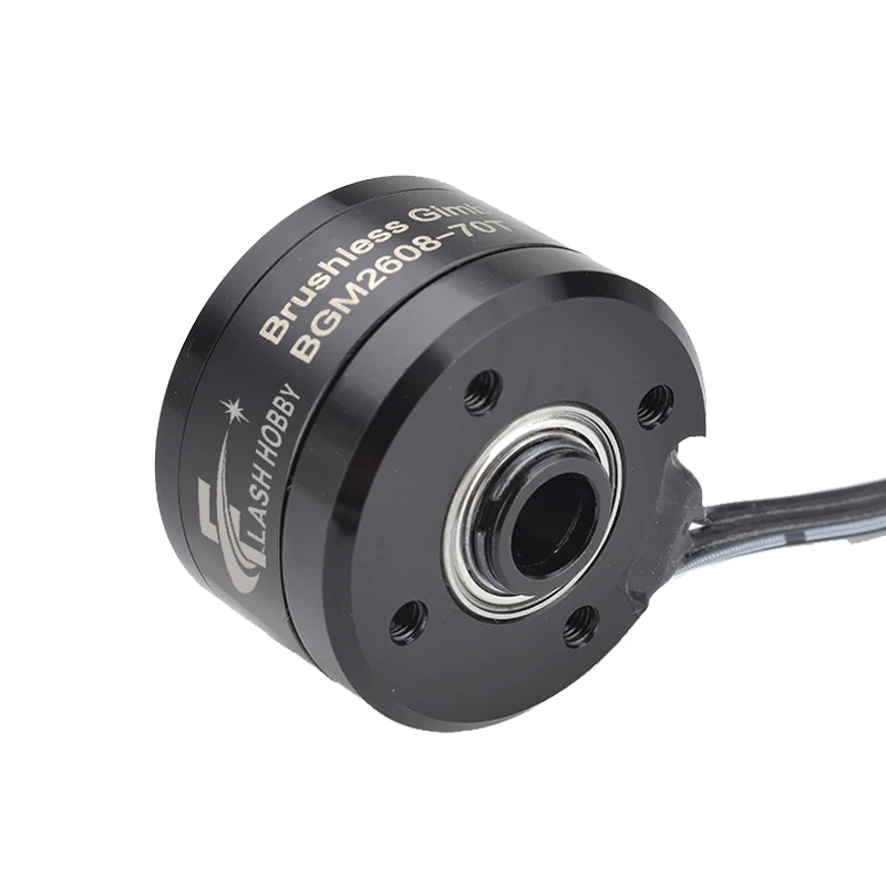 Flashhobby 12N14P 2608 70T бесщеточный карданный двигатель со скользящим кольцом фотомоторы