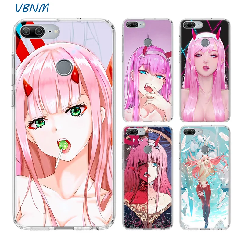 Чехол с сердечками Darling In The Franxx Zero Two для Huawei Honor 20 Pro 8X 9 10 lite 9X 8A 8C 8S V20 20i Y5 Y6 Y7 Y9