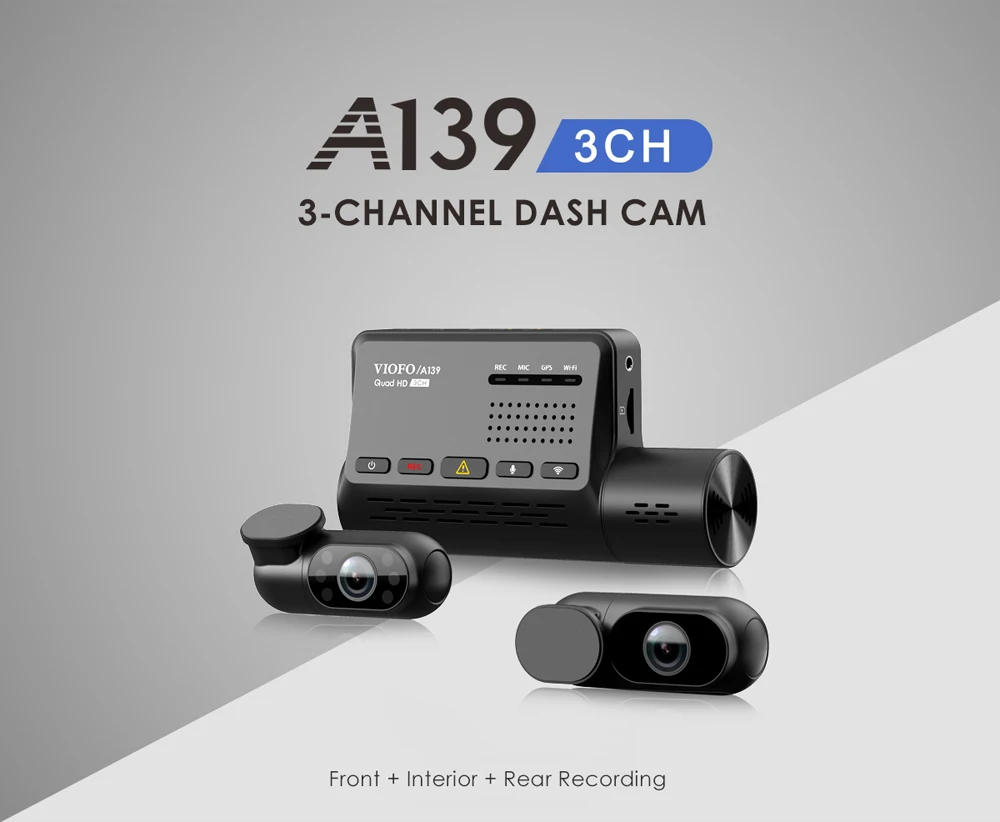 3 channel dash cam