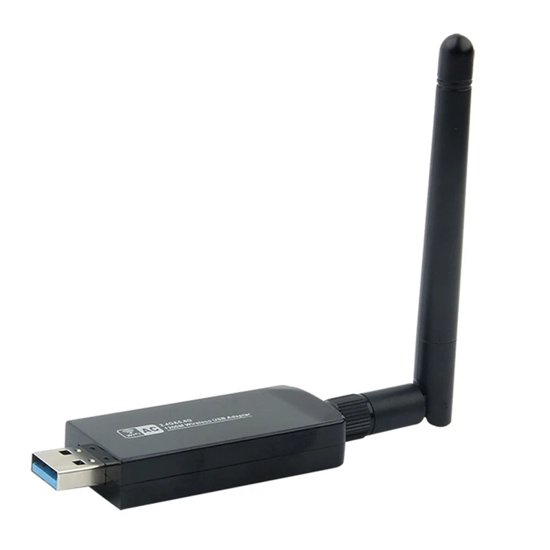 

Dual Band 1200Mbps USB RTL8812AU Wireless AC1200 Wlan USB3.0 Wifi Lan Adapter Dongle 802.11Ac with Antenna