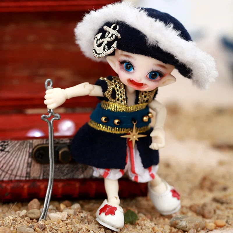 Fairyland Pukipuki Cupid3 1/12 кукла BJD розовая улыбка Эльфов игрушки для девочки крошечная