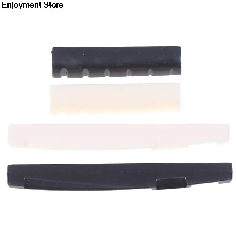 White Musical Stringed Instrument Buffalo Bone Guitar Bridge Nut Saddle for 6 String Classical Parts Accessories | Спорт и